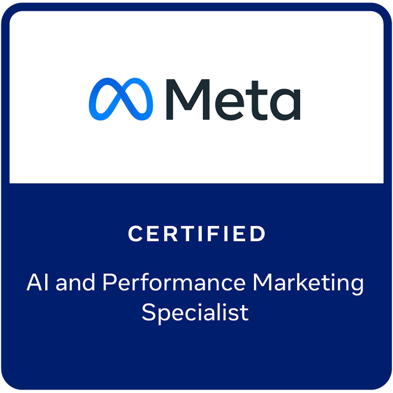 Meta Certified · AI and Performance Marketing Specialist